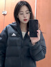 阿迪達斯（adidas）羽絨服女裝男裝春季新款戶(hù)外抗寒運動(dòng)服跑步外套保暖連帽羽絨服女 情侶款-男女同款-主推款 S 建議170-175CM/100-120斤 曬單實(shí)拍圖