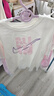 NIKE3BRAND 耐克男女童拼接長(cháng)袖T恤2025年春季柔軟舒適休閑衣服 曬單實(shí)拍圖