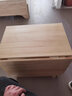 實(shí)木斗柜松木收納柜子家用抽屜柜客廳臥室儲物柜五斗櫥五斗柜 四斗柜 原木無(wú)漆 組裝 曬單實(shí)拍圖