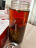 希諾單層玻璃水杯創(chuàng)意便攜提環(huán)泡茶杯6030/6031/6032/6035/6036/6037 XN-6030本色400ml+杯套杯刷 400-565ml 曬單實(shí)拍圖