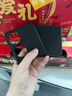 魔巖【頭層牛皮】適用華為p50pocket手機(jī)殼華為pocket2保護(hù)套PockeS折疊屏高檔商務(wù)男全包防摔高級(jí)感 曜石黑  華為P50 Pocket 曬單實(shí)拍圖