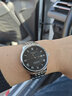 天王（TIAN WANG）【同城隔日達】力諾手表男生日禮物紀念日手表女商務(wù)全自動(dòng)機械表 黑面 鋼帶 男表-51202 曬單實(shí)拍圖
