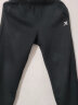 特步（XTEP）儿童童装男女童冬季加绒保暖舒适针织长裤 正黑色 140cm 实拍图