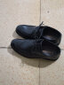 波图蕾斯男士镂空洞洞系带商务休闲皮鞋透气凉鞋男 P9839 黑色(凉鞋) 39 实拍图