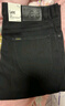 Lee商場(chǎng)同款24秋冬新品726標準直腳日常黑色舒適直筒男牛仔褲潮流 黑色 30 曬單實(shí)拍圖