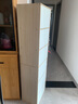 蔓斯菲爾五斗柜收納柜臥室置物柜窄小立柜儲物柜抽屜柜客廳靠墻落地床尾柜 6層加高-拉絲橡木帶門(mén)吸40*30*153cm 曬單實(shí)拍圖