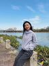 MONTANE盟泰恩CIMA HOODIE四向彈防風(fēng)軟殼衣 高彈耐磨抗撕裂透濕輕暖外套 女款連帽（藤蘿紫） XS 曬單實(shí)拍圖