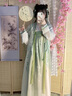 葵馴漢服女成人仙女裙齊胸襦裙古裝學(xué)生日常改良大袖衫唐裝齊腰套裝 滿滿（上衣+襦裙） XL 曬單實(shí)拍圖