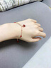 奢萊斯勒奢侈飾品【七夕情人節禮物】瑪瑙手鏈女柿柿如意新年生日 柿柿如意手鏈 順豐速運+禮盒包裝 曬單實(shí)拍圖