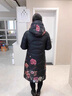 俞兆林中長(cháng)款羽絨服女?huà)寢屟b冬裝棉服外套老年人加厚棉襖奶奶大碼棉衣服 BLT-0988 紅色【棉襖】 XL 【建議105-120斤左右】 曬單實(shí)拍圖