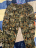幽幽小熊童裝兒童迷彩服套裝加絨加厚套裝男童秋冬季新款兩件套冬裝 軍綠色加絨 130 曬單實(shí)拍圖