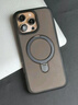 XOOMZ【冰環(huán)磁吸支架】適用蘋(píng)果16promax手機殼iPhone16pro保護套全包MagSafe磁吸支架超薄男新款女 【磨砂黑】磁吸支架 | 頂配防摔 蘋(píng)果16 Pro Max 曬單實(shí)拍圖