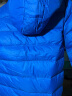 Skechers斯凯奇儿童羽绒服男童女童外套石墨烯蓄热保暖中大童冬装L422K138 公主蓝/007G-/石墨烯升级款 160cm 实拍图