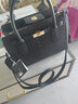 蔻一（Cnoles）包包女包2026手提包女士斜挎包奢品高級感走心生日禮物送女朋友 黑色【生日禮物送女友老婆】 曬單實(shí)拍圖