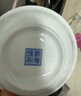 景德鎮(zhèn)（jdz）陶瓷餐具家用無鉛白瓷碗盤餐具整套喬遷之喜搬家禮物高級(jí)感流霜56 曬單實(shí)拍圖