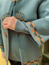 俞兆林（YUZHAOLIN）奶奶秋裝外套中老年女裝60歲70媽媽裝針織兩件套裝老人老太太毛衣 FX3134988 綠色 XL 推薦(90-105斤) 曬單實拍圖