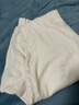 無印良品 MUJI 男士 棉羊毛冬季內(nèi)衣 細筒褲  打底褲 線褲 家居褲 米白色 M 曬單實拍圖
