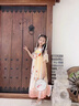 冶芷兒童漢服夏裝連衣裙兒童古風(fēng)裙子女童唐裝中國(guó)風(fēng)女孩演出服表演服 女童漢服裙【仙女粉】 140 碼 曬單實(shí)拍圖