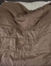 牧高笛（MOBIGARDEN）新月睡袋 户外登山露营保暖加宽可拼接便携信封式磨毛睡袋 单人1.8KG/松露色 实拍图