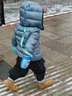 kids.ing【清倉不補】?jì)和扌瑢殞毝扌信Ｅ扪バ蓍e加絨加厚板鞋 棕色 29 適合腳長(cháng)17-17.7cm 曬單實(shí)拍圖