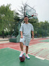 安踏（ANTA）KT3 team二代籃球鞋男鞋湯普森外場(chǎng)實(shí)戰(zhàn)防滑耐磨運(yùn)動(dòng)鞋中幫夏季 嬰兒粉/瀑布藍(lán)-4 41 曬單實(shí)拍圖
