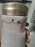 乾唐軒活瓷杯【教師禮物】一心一意陶瓷杯情侶水杯咖啡杯隨手杯手禮物女 粉紅 手工描金 曬單實(shí)拍圖