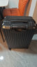 回力行李箱大容量拉杆箱旅行密码登机加厚女拉链学生皮箱子 加厚耐用 拉链 -黑色 26英寸 （可托运） 晒单实拍图