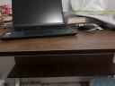 木以成居电脑桌台式加宽书桌学习桌穿线孔简约书架组合写字桌子橡木色 实拍图