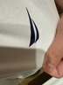 諾帝卡（NAUTICA）【單件直降】男裝春夏新款舒適親膚透氣涼感休閑短袖圓領(lǐng)T恤男 TE4101白色1BW M 曬單實(shí)拍圖