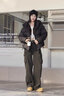 鴨鴨（YAYA）米蘭時(shí)裝周秀款90鵝絨羽絨服女2025新款極寒加厚長(cháng)款過(guò)膝情侶外套 黑色 M (170) 【鵝絨充345克】 曬單實(shí)拍圖