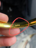 中國黃金（CHINA GOLD）足金黃金手鐲999吉言招財納福寬版送女友老婆媽媽七夕情人節(jié)禮物 凈金重約 13g 54# 曬單實(shí)拍圖