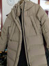 道木熙長(cháng)款過(guò)膝羽絨服女2025新款冬季高端95白鵝絨保暖抗寒東北加厚外套 佩玖（卡其綠） M 曬單實(shí)拍圖