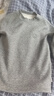 俞兆林兒童保暖內衣加絨加厚校服神器套裝秋冬圓領(lǐng)家居睡衣 灰色140 曬單實(shí)拍圖