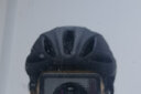ROCKBROS自行車頭盔一體成型公路車山地車安全帽男女裝備  魅夜黑（啞光) 曬單實(shí)拍圖