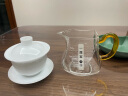一屋窑玻璃茶具手工大号四方公道杯400ML耐热加厚茶海功夫茶具套装分茶公杯 实拍图