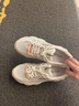 卓詩(shī)尼厚底老爹鞋女款2025年春秋新款百搭透氣女鞋子增高運(yùn)動(dòng)休閑鞋女 米/灰-單里 37 曬單實(shí)拍圖