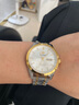 歐品客十大品牌男士手表全自動(dòng)機械表夜光商務(wù)學(xué)生腕表送男友情人節禮物 3223鋼帶間白【進(jìn)口機芯】 曬單實(shí)拍圖