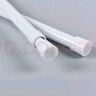 1GSHOP 羅馬桿窗簾桿單免打孔彈簧增壓伸縮桿窗簾門(mén)簾桿白色浴簾桿 伸縮窗簾桿85-146cm(承重20kg) 每1根（配掛環(huán)） 曬單實(shí)拍圖