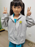 G.duck女童春裝衛衣外套2023新款中小兒童開(kāi)衫寶寶韓版洋氣時(shí)髦連帽上衣 灰色A款 160 cm適合150-160cm年齡10-12歲 曬單實(shí)拍圖