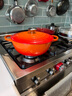 酷彩（Le Creuset）琺瑯鑄鐵鍋24/26/28cm深燒鍋S系列煎炸燉煮燜燒鍋電磁爐燃氣通用 深燒鍋S系列桔色 26cm 曬單實(shí)拍圖