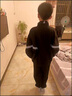淘尼鼠兒童裝男童秋裝套裝春秋款2024新款運(yùn)動(dòng)秋季男孩中大童酷帥衣服潮 黑色 110 曬單實(shí)拍圖