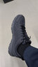 斯凱奇（Skechers）男鞋夏季2025新款輕便透氣跑步鞋軟底網(wǎng)面鞋休閑鞋黑色運動(dòng)鞋男 BBK/黑武士 41 曬單實(shí)拍圖