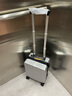 翻譯官 20*30*40春秋登機拉桿箱15輕小旅行李箱迷你機長(cháng)密碼男女手提箱 拉鏈 金屬銀 防刮 15英寸 春秋定制登機箱20*30*40 曬單實(shí)拍圖