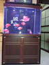 森森（SUNSUN）森森魚(yú)缸大型超白玻璃水族箱客廳復(fù)古底過(guò)濾免換水金魚(yú)缸龍魚(yú)缸 靠墻款100長(zhǎng)34.5寬80缸高74柜高 曬單實(shí)拍圖