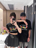 love legend(兩件裝)情侶裝短袖t恤上衣夏季新款百搭一長(cháng)一短男女半袖衣服 一長(cháng)一短  白色+白色 M 男+女S 曬單實(shí)拍圖
