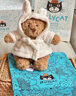 JELLYCAT專(zhuān)柜正品jellycat巴塞羅熊玩偶南瓜熊毛絨玩具浴袍熊草莓小熊公仔 浴袍熊-26cm(贈送防塵袋) 專(zhuān)柜正品 曬單實(shí)拍圖