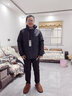 JEEP SPIRIT吉普沖鋒衣男套裝男女三合一可拆卸兩件套迷彩滑雪抓絨戶(hù)外登山服 (1203黑色+黑褲)男 XL 曬單實(shí)拍圖