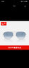 雷朋（RayBan）太陽(yáng)鏡時(shí)尚眼鏡復古男女款雙梁墨鏡0RB3735可定制禮物 003/3F銀色鏡框藍色漸變鏡片 尺寸57 曬單實(shí)拍圖