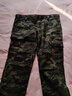 安契爾思冬季加絨男修身小腳休閑褲多口袋褲工裝褲戶(hù)外顯瘦迷彩長(cháng)厚款褲子 208加絨修身迷彩 36   2尺8腰圍 曬單實(shí)拍圖