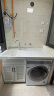 卡萨帝（Casarte）揽光WT2 滚筒洗衣机全自动 10公斤洗烘一体机 直驱变频电机 紫外除菌 超薄大筒径 光年HD10WT2ELU1 实拍图